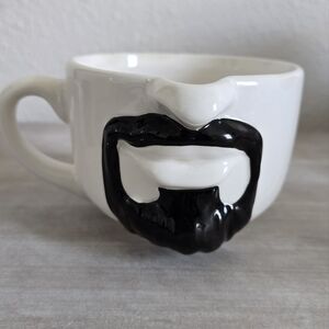 Zac Mustache Mug Used